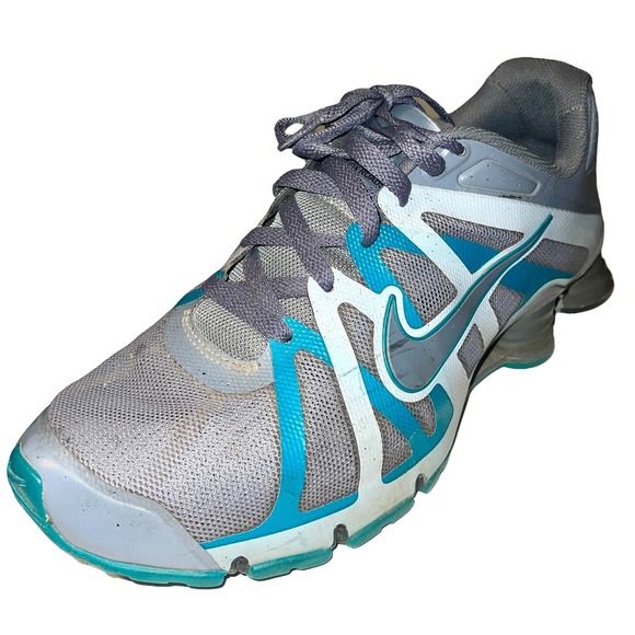 Nike Shox Roadster+  Gray/Green Sneakers 487604-004 Mens Size 10 main image 5